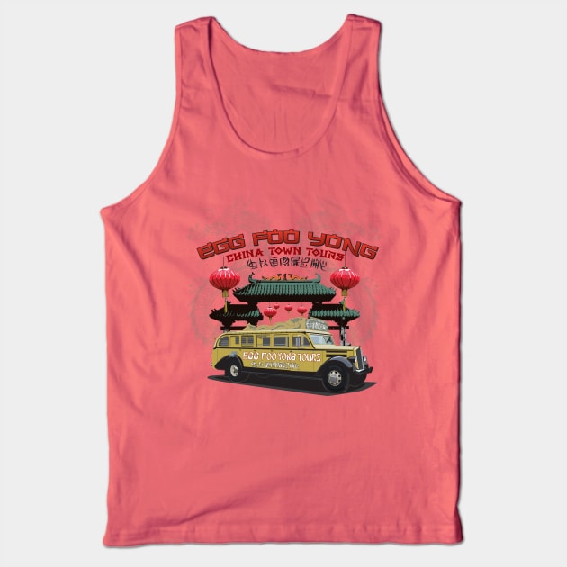 Egg Foo Yong China Town Tours Tank Top by MindsparkCreative